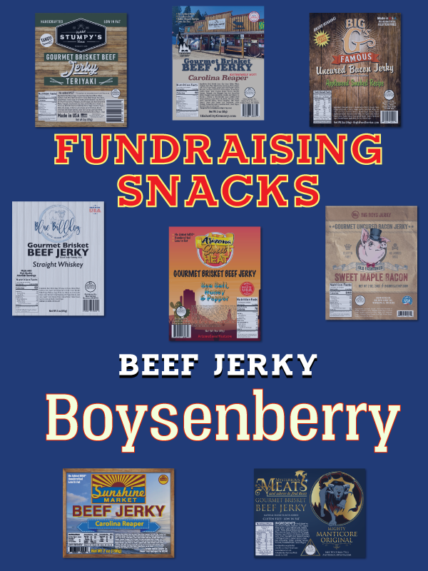 Boysenberry Beef Jerky - 3oz