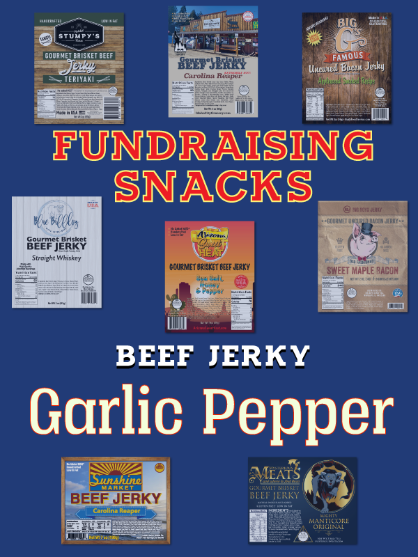 Garlic Pepper Beef Jerky - 3oz