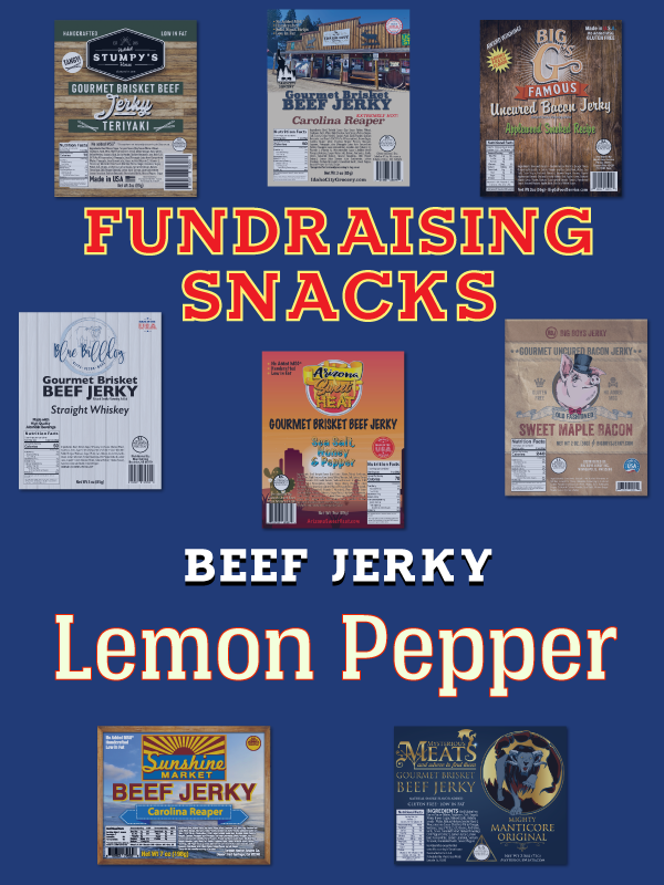 Lemon Pepper Beef Jerky - 3oz