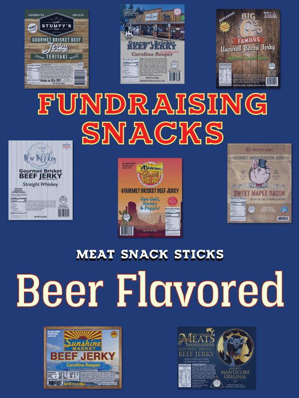 Beer Flavored Meat Snack Sticks - 3.5oz