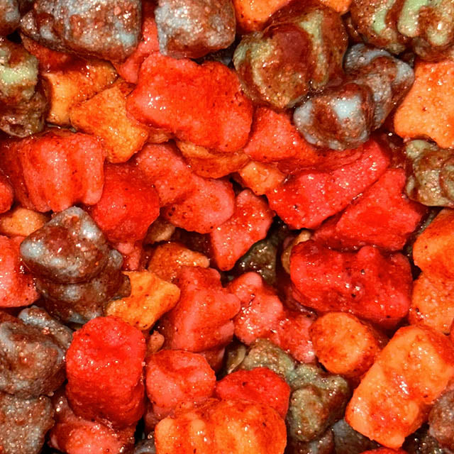 Dry Chamoy Sour Gummy Bears - 8oz - Fundraising Snacks