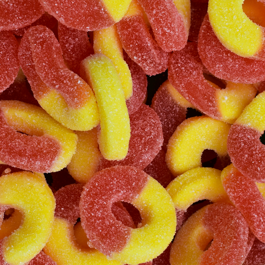 Gummy Sour Peach Rings - 10oz - Fundraising Snacks