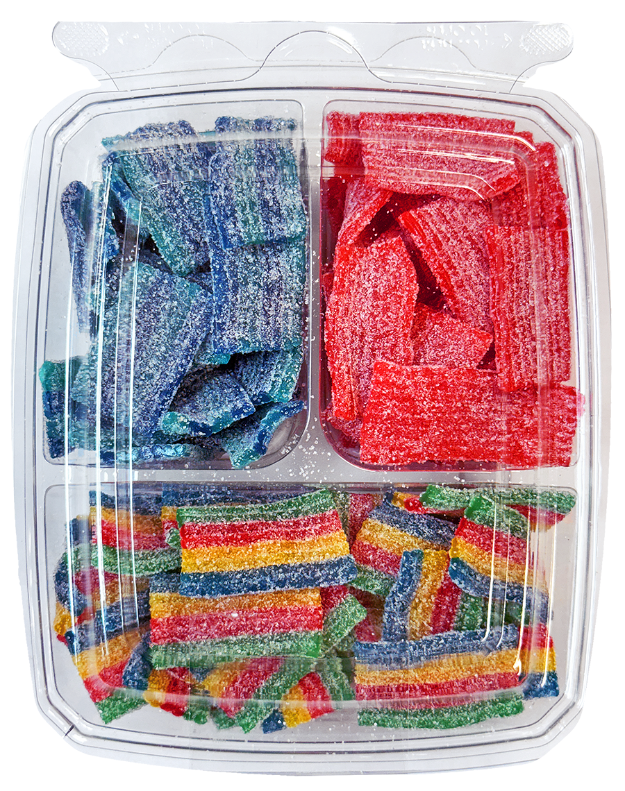 Licorice Sour Belts Trio - 10oz - Fundraising Snacks