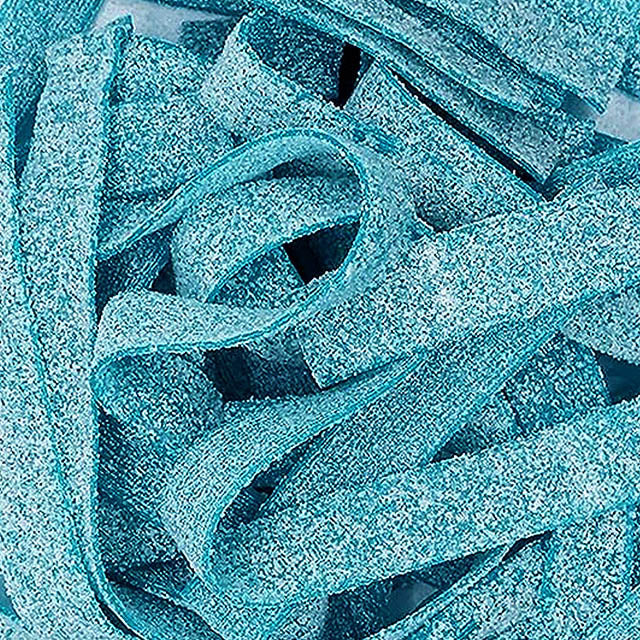 Licorice Belts Sour Blue Raspberry - 10oz - Fundraising Snacks