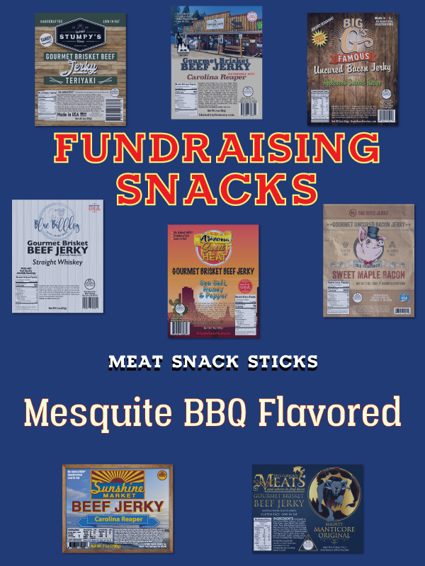 Mesquite BBQ Flavored Meat Snack Sticks - 3.5oz