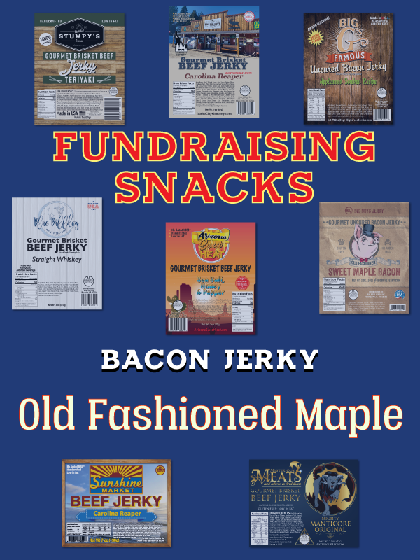 Old-Fashioned Maple Bacon Jerky 2oz