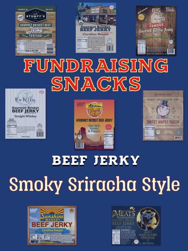 Smoky Sriracha Style Beef Jerky 3oz