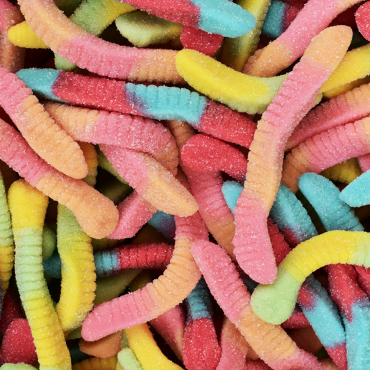 Gummy Sour Neon Worms - 10oz - Fundraising Snacks