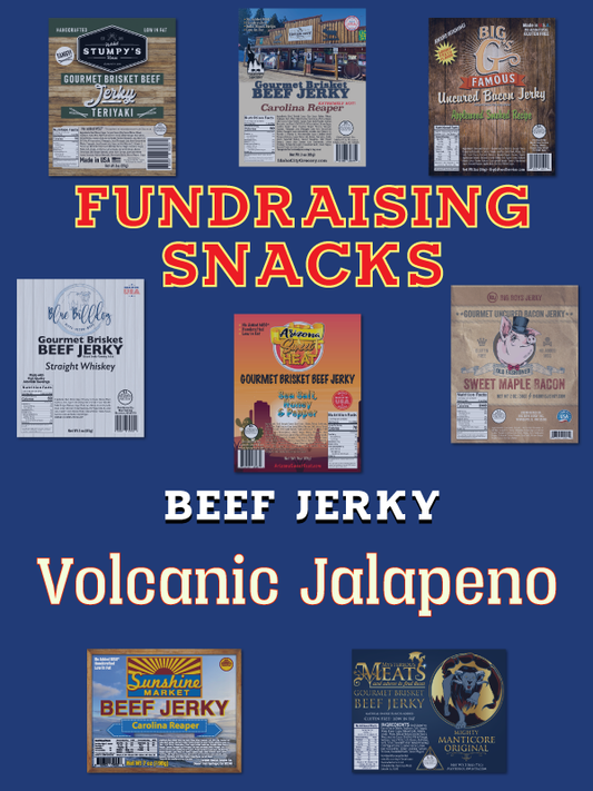 Volcanic Jalapeno Beef Jerky 3oz